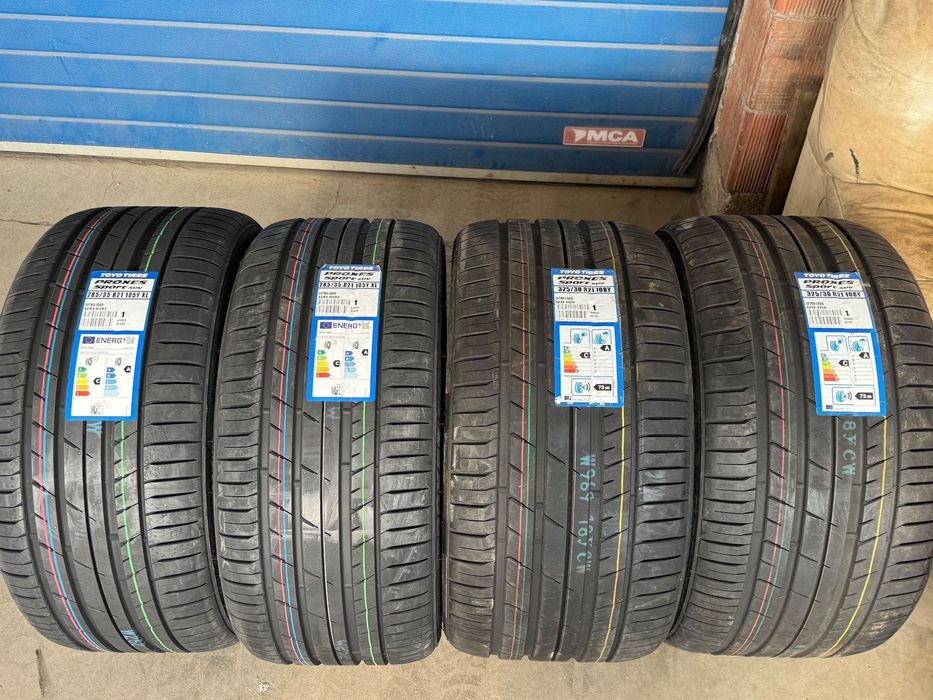 Vând set anvelope 285/35/21-325/30/21 toyo de vară noi