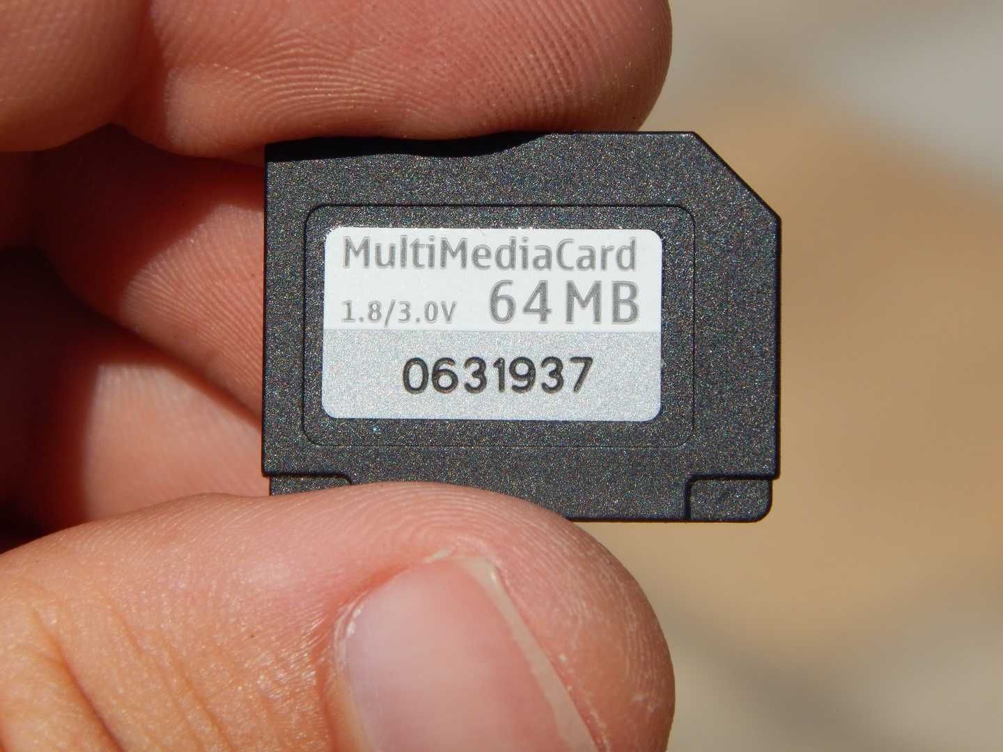 Multimedia Card (MMC) 64 Mb 2007 fabricat Coreea de Sud