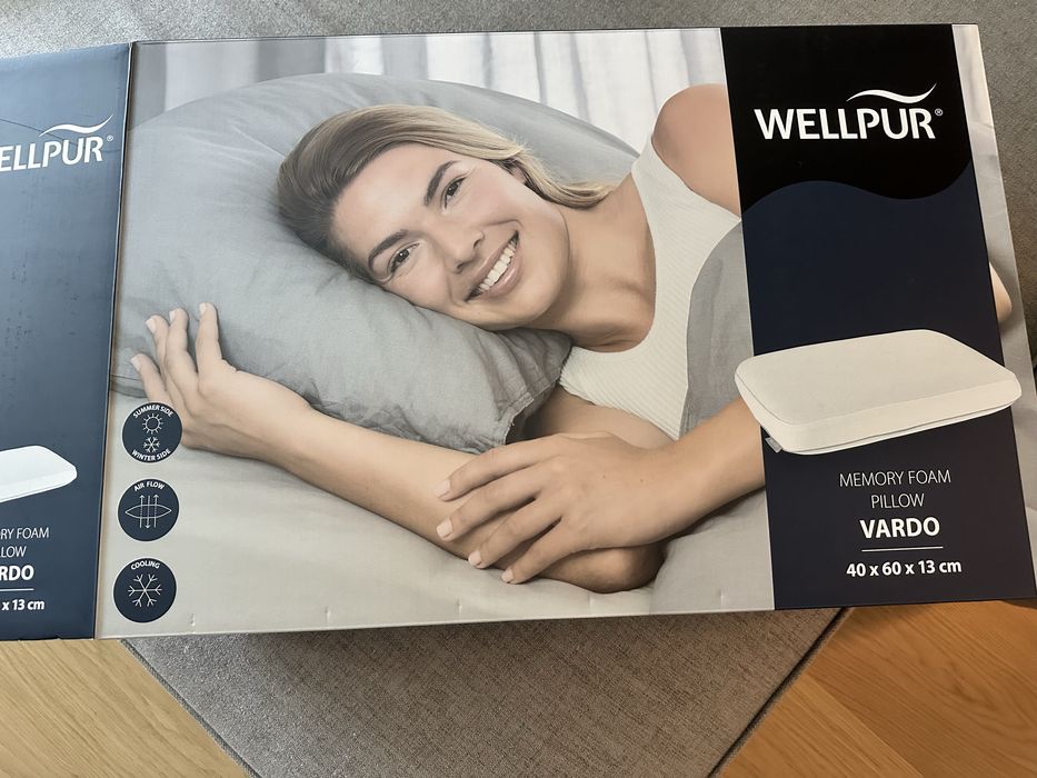 Vând o pernă Wellpur Vardo 40x60x13 memory foam