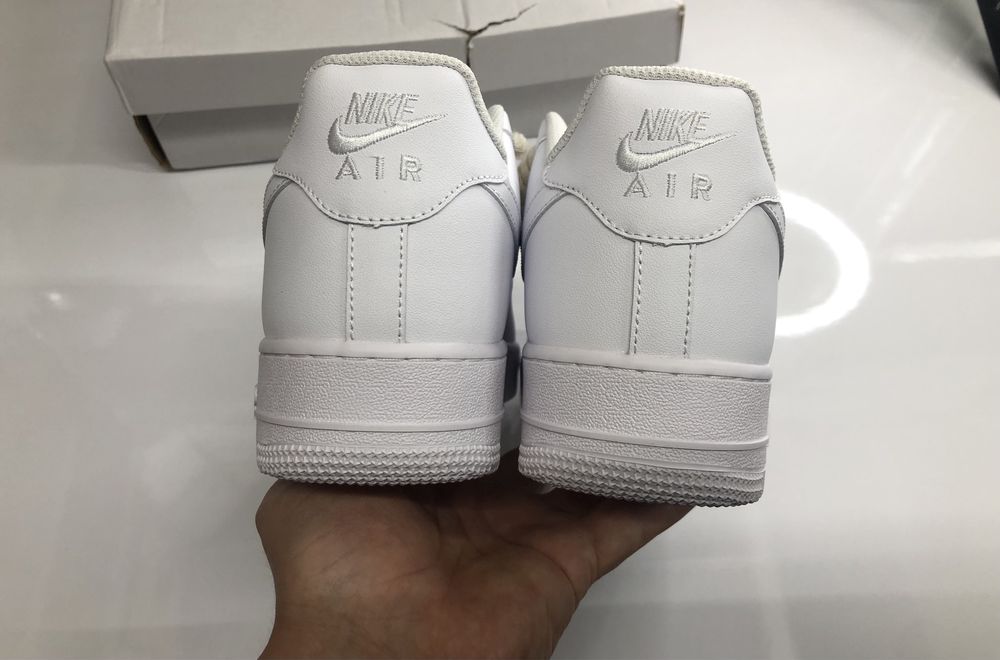 • AirForce1 • Nike Air Force 1 Snow White Rope Laces