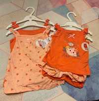 Set 2 Pijamale pentru fetite, mas 74, 98