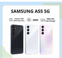 #KREDIT Samsung A55 5G 8/128Gb (Halol-Рассрочка) + Доставка