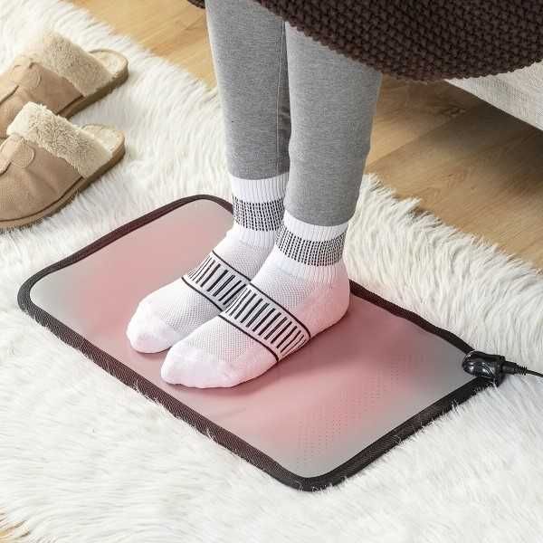 Covoras incalzitor pentru picioare 2 trepte de temperatura 50W 50x30cm