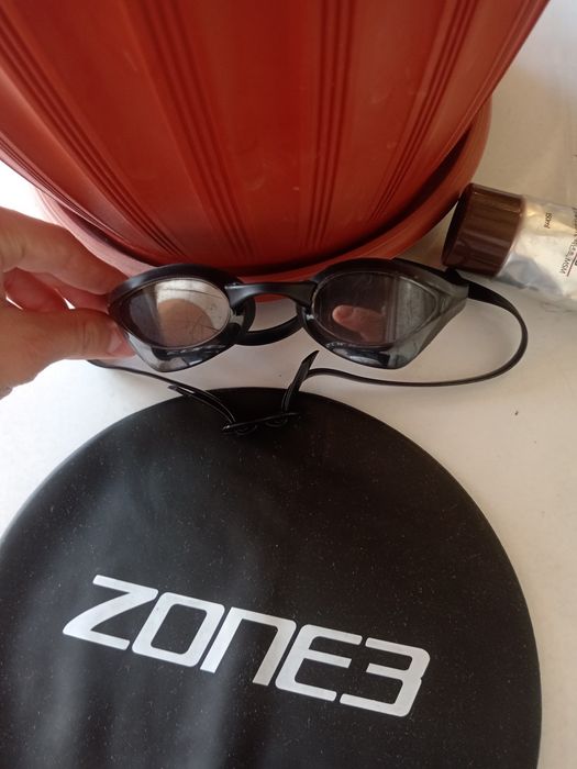 Очки arena, шапка zone3