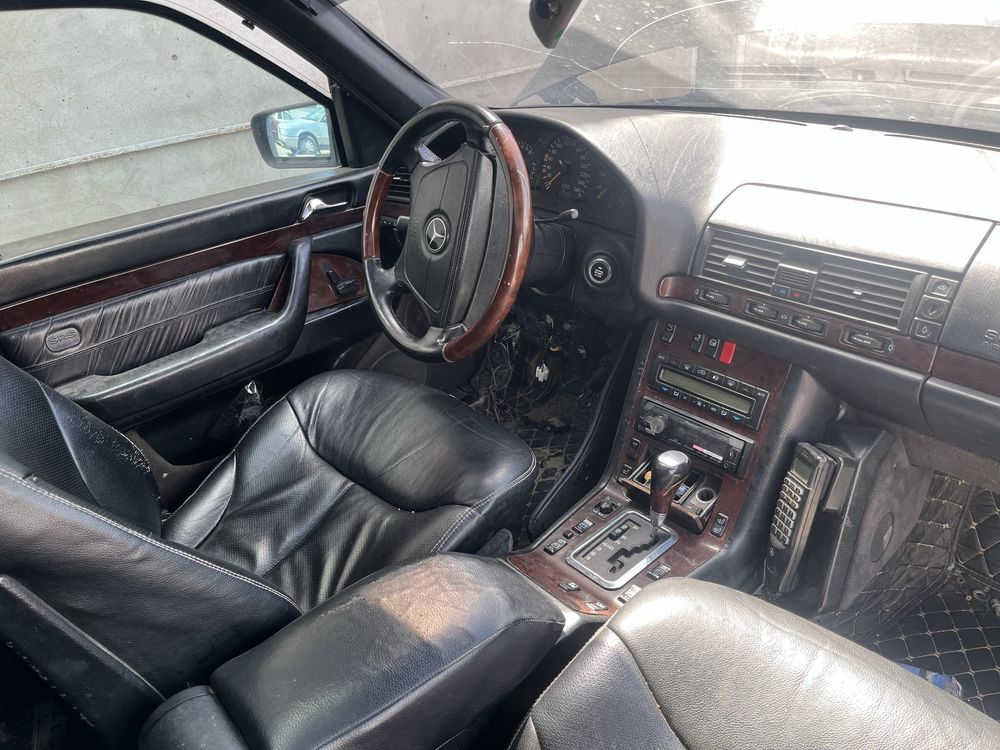 Задний бампер w140 оригинал