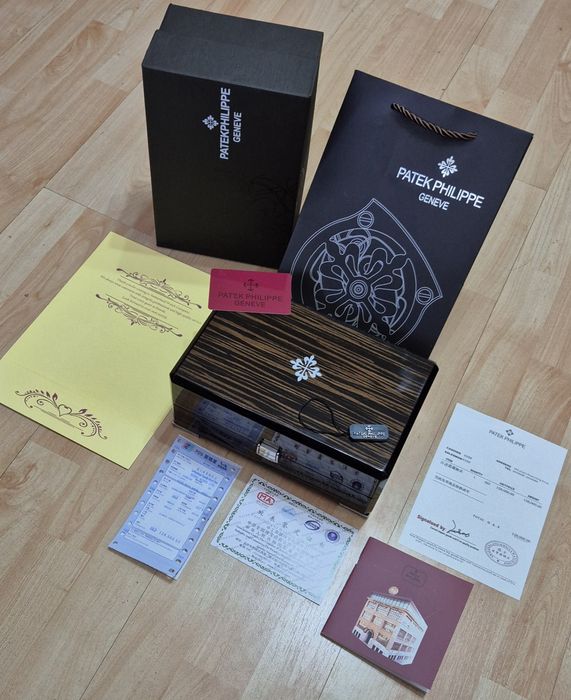 Cutie ceas patek philippe Premium cu toate acte + punga