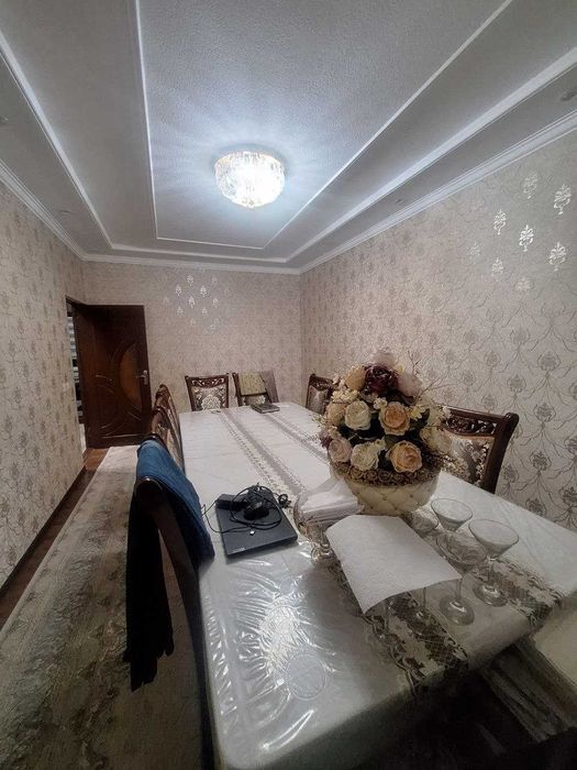 4 хонали квартира сотилади Чилонзор Алгоритм Гулистон 100м2 евроремонт