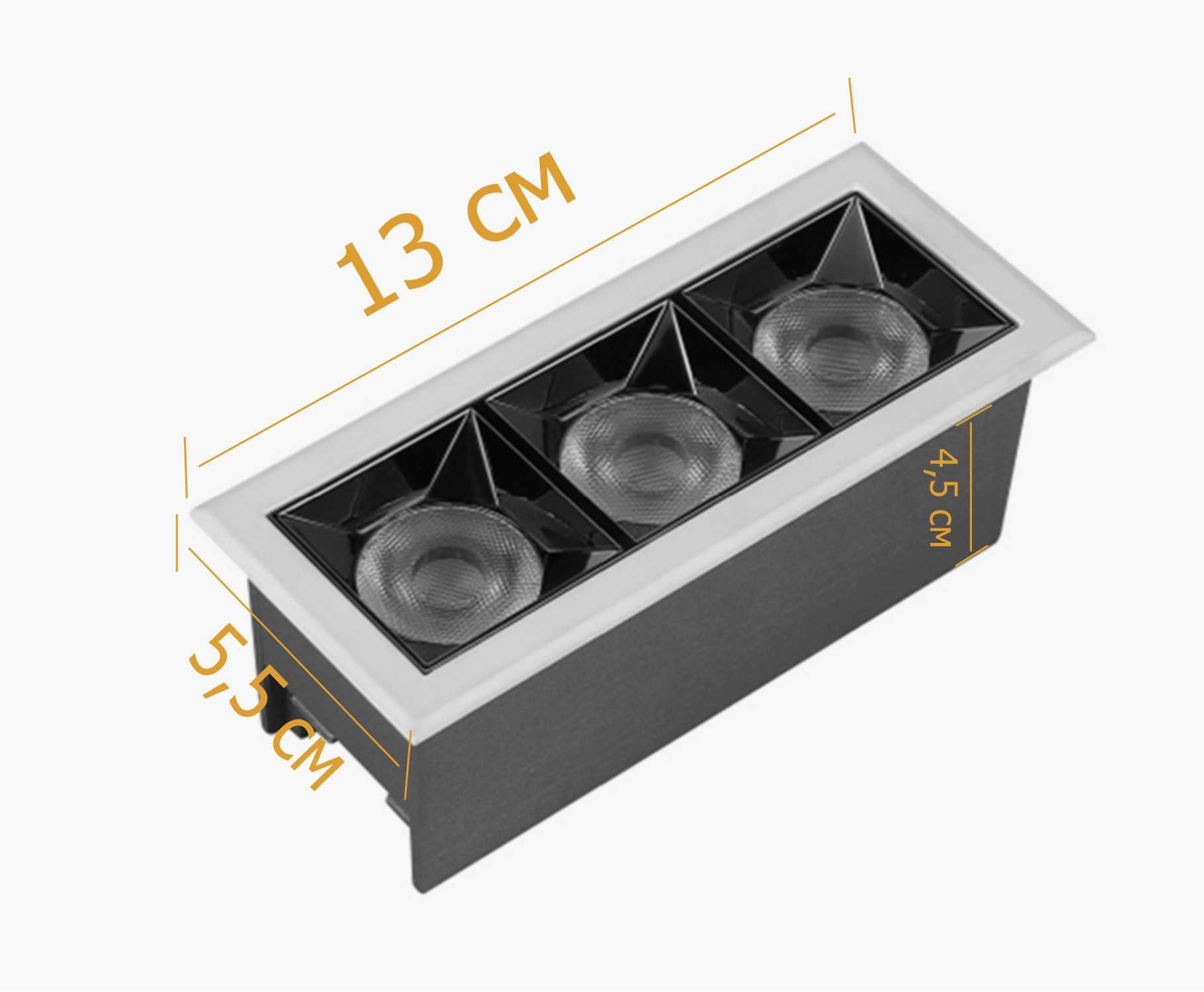 Линейный светодиодный светильник 12W