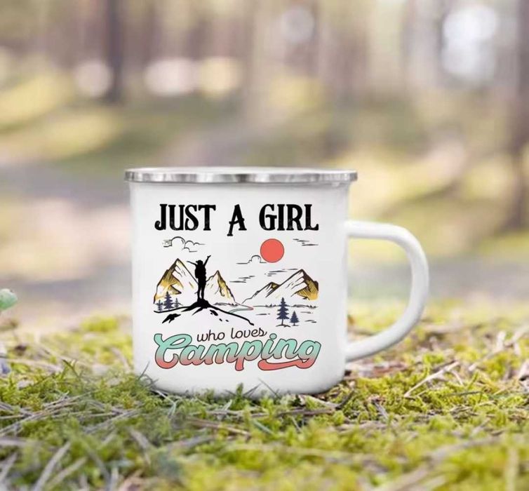 Планинарско метално емайлирано канче Mug