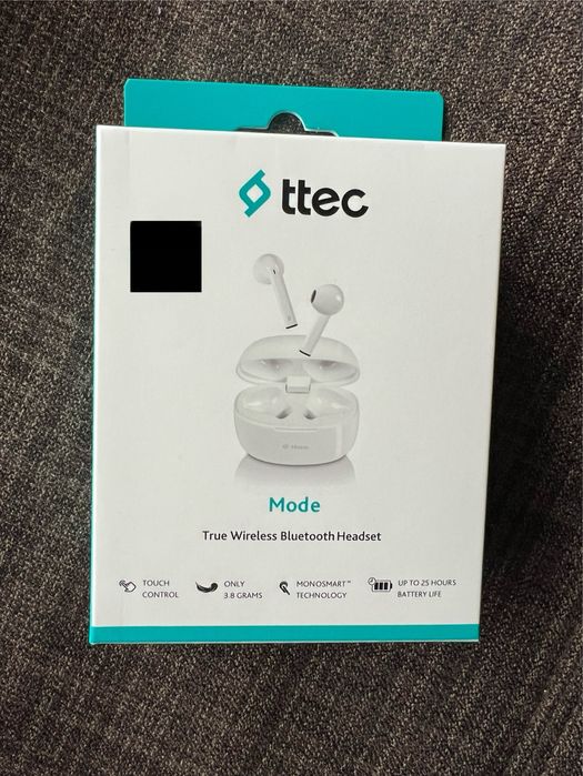 Bluetooth слушалки ttec TWS Mode - Бели