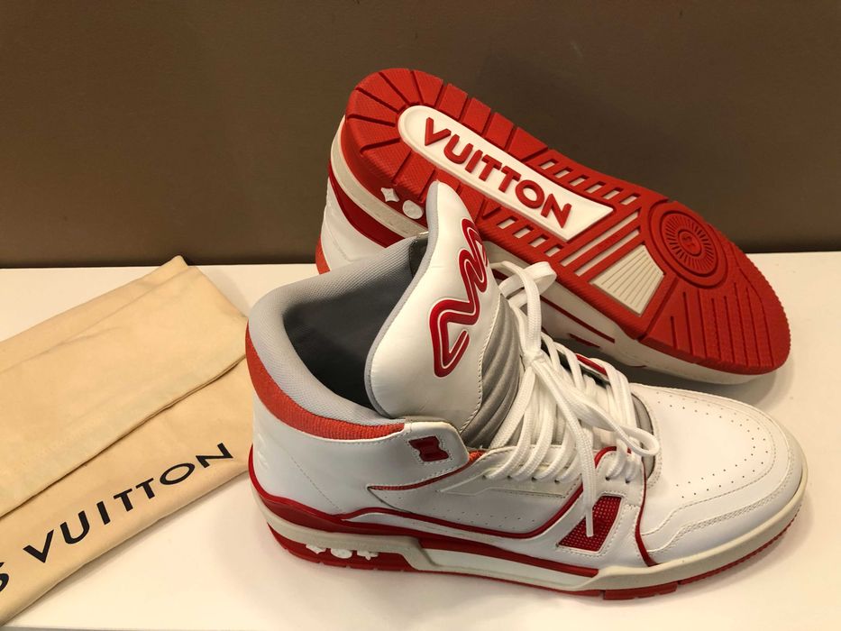 Louis Vuitton ghete sneaker 41-41,5 sau 7 italy, retail 1480 euro