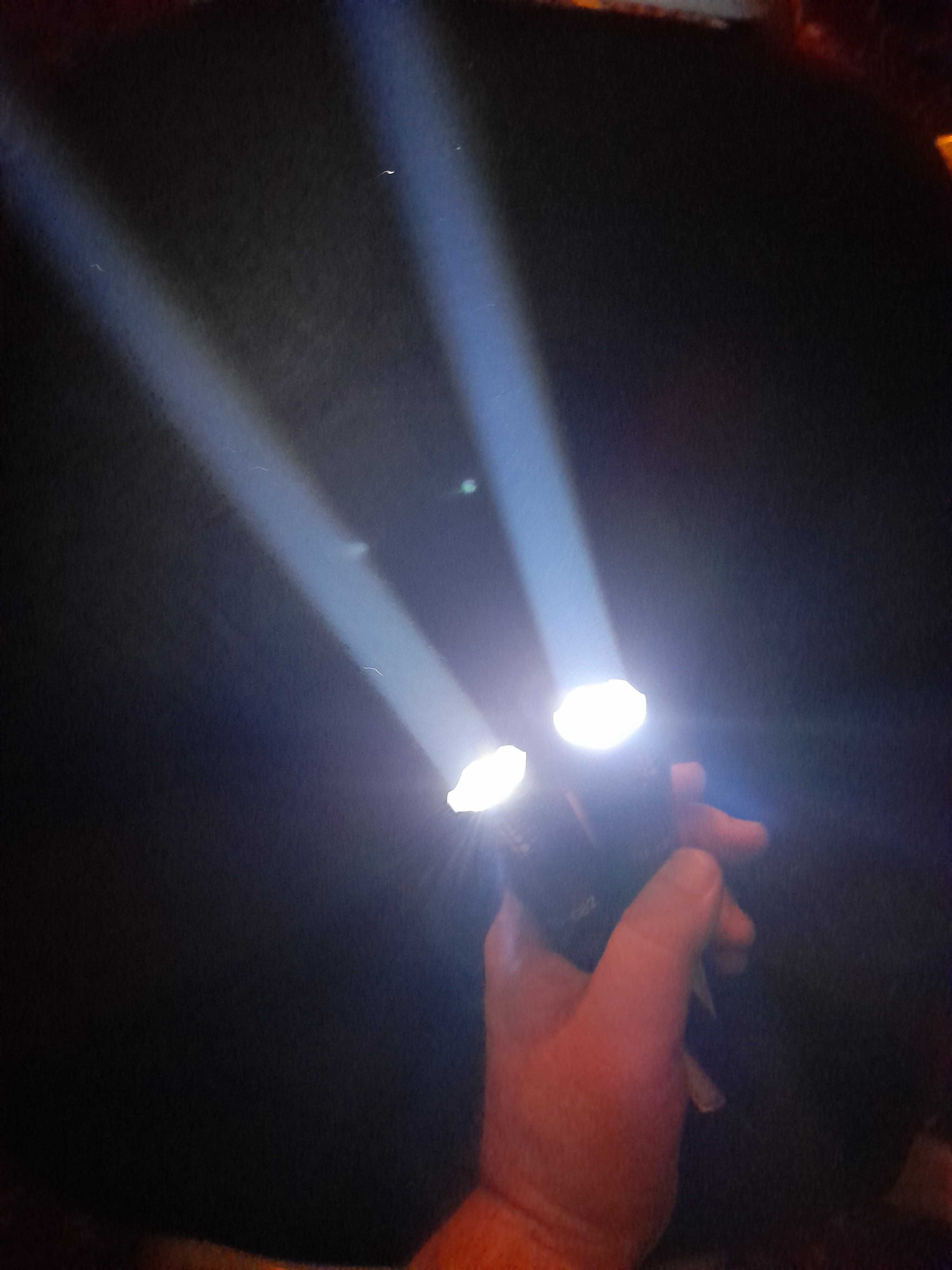 lanterna Police metalica led telescopica zoom acumulator raza 200m