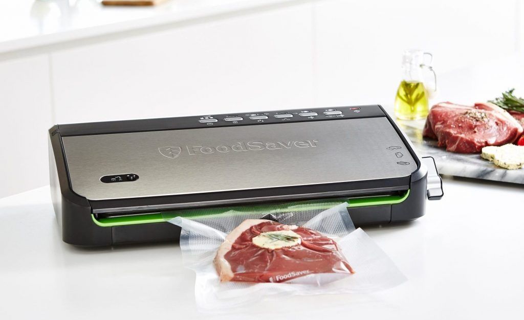 Уред за вакуумиране Foodsaver FFS005X-01, 28 см, 3 Скорости, Сребрист