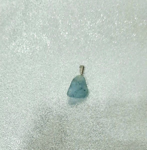 Inel argint deosebit cu moldavite si pandantiv acvamarin