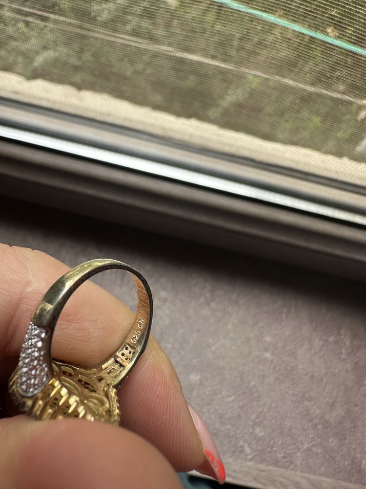 Серебро 925 тила суви юргизилган
