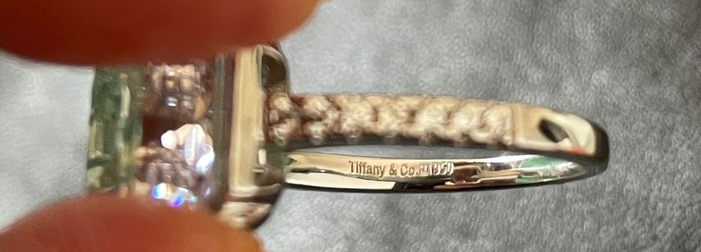 пръстен  в стил Tiffany & Co, сребро