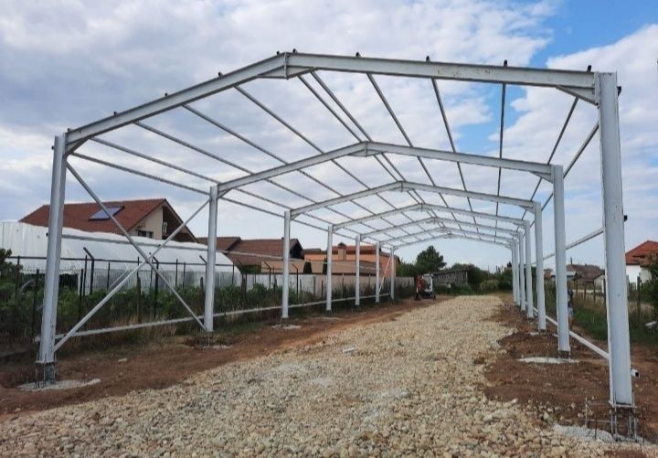 Vand hale metalice conform proiectului dvs