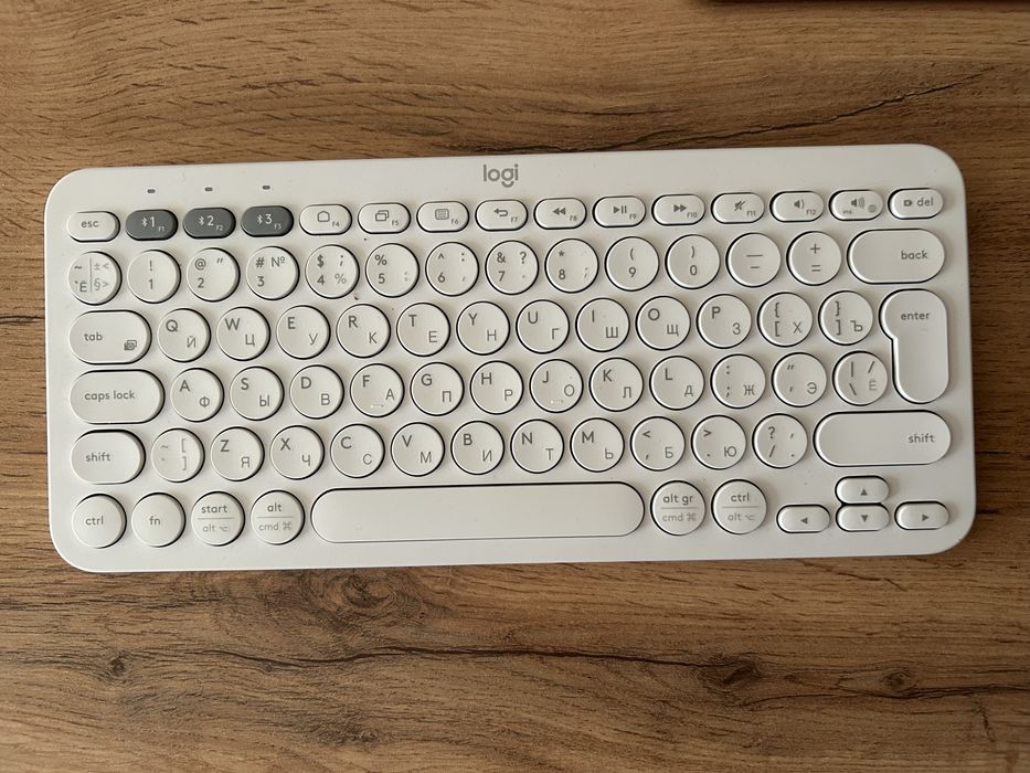 Клавиатура Logitech K380 Wireless белый