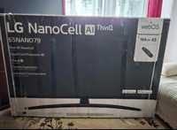 Нов Smart Телевизор LG NanoCell AI ThinQ 65" инча/4K/HDR10 Pro/UHD/LED