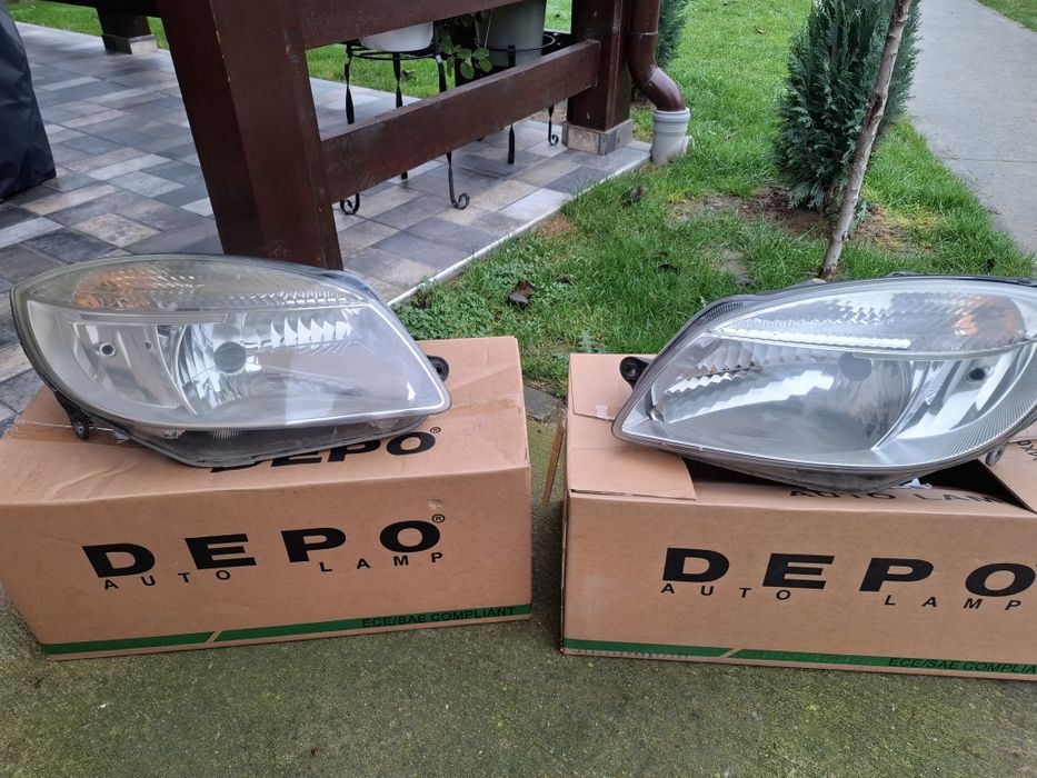 Vand faruri hela  skoda fabia 2 an 2007-2010