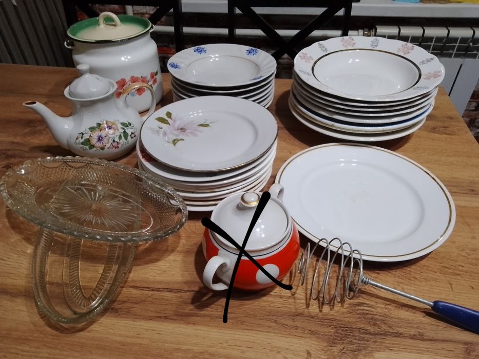 Советская посуда