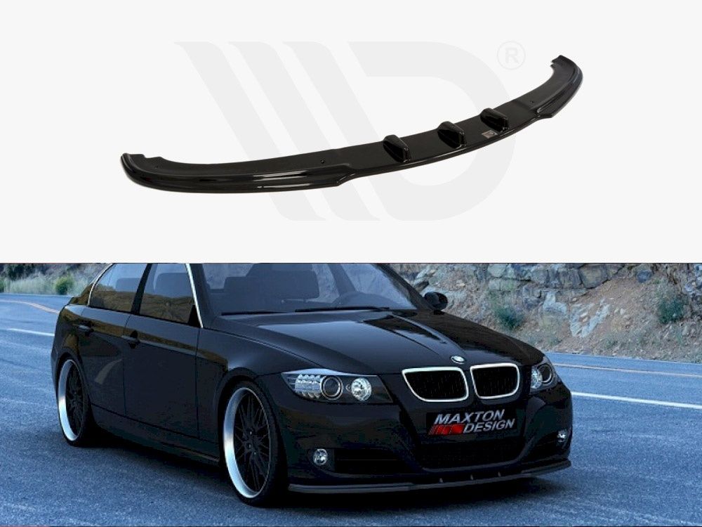 Lip bara fata BMW E90 LCI Maxton Design, plastic ABS