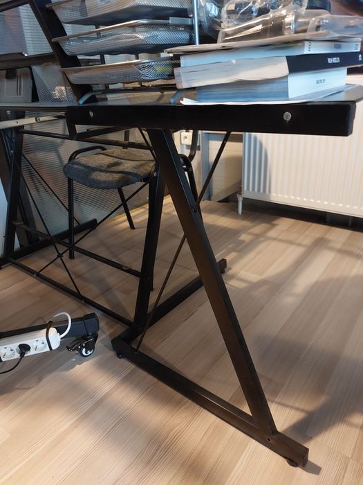 Birou sticla 150 x 60 cm,