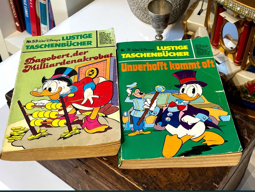 Lustige Tachenbucher reviste benzi desenate Donald