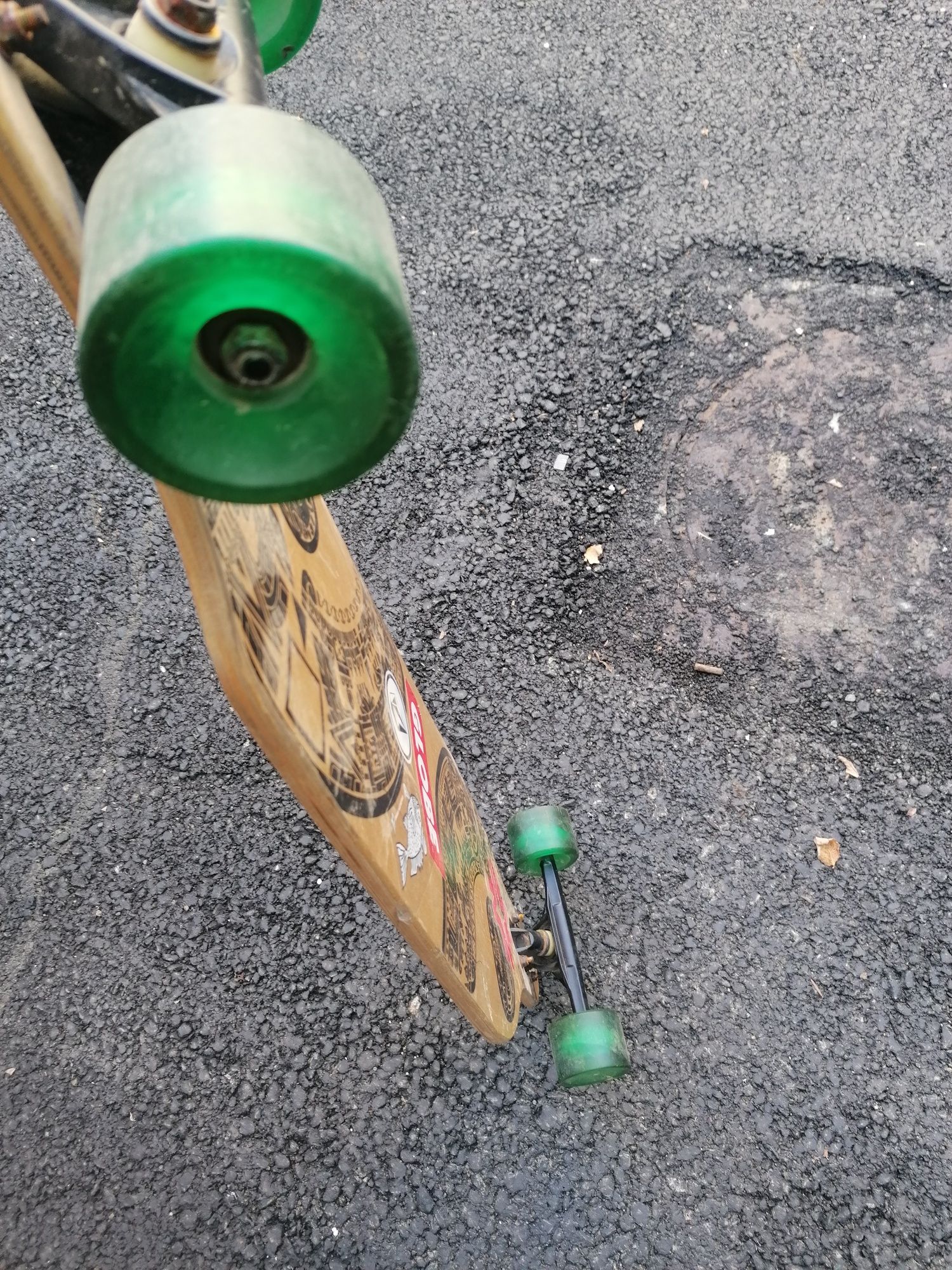 Skateboard / Langboard cu roți de silicon
