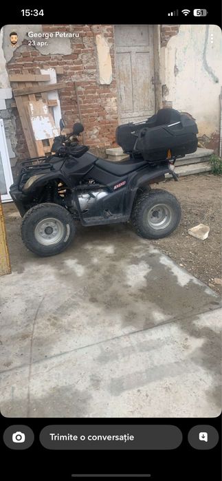 ATV kymco mxu 300 fiabil si gata de drum