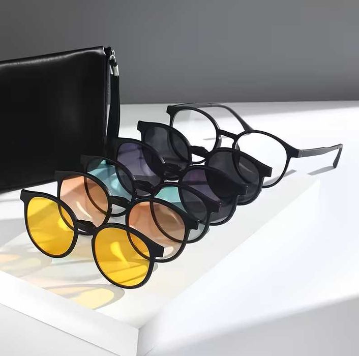 Rama ochelari cu lentile magnetice, tip Clip-on, Polarized,