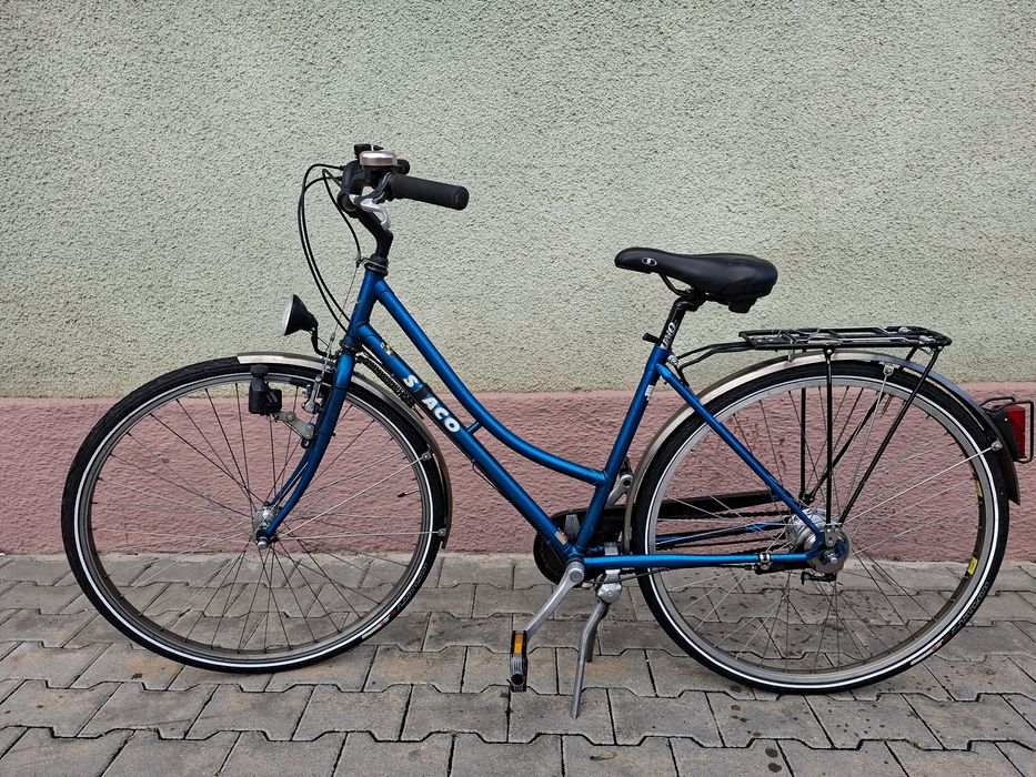 Bicicleta dama Staco 7 viteze butuc, roti 28