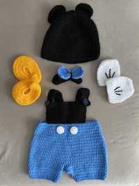 Costumas Mickey Mouse tricotat