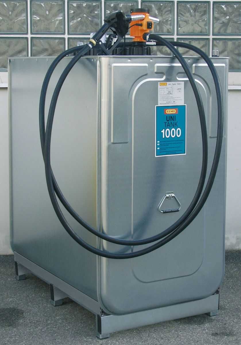 UNI-TANK Rezervor stationat pentru motorina 1000 litri, 230V