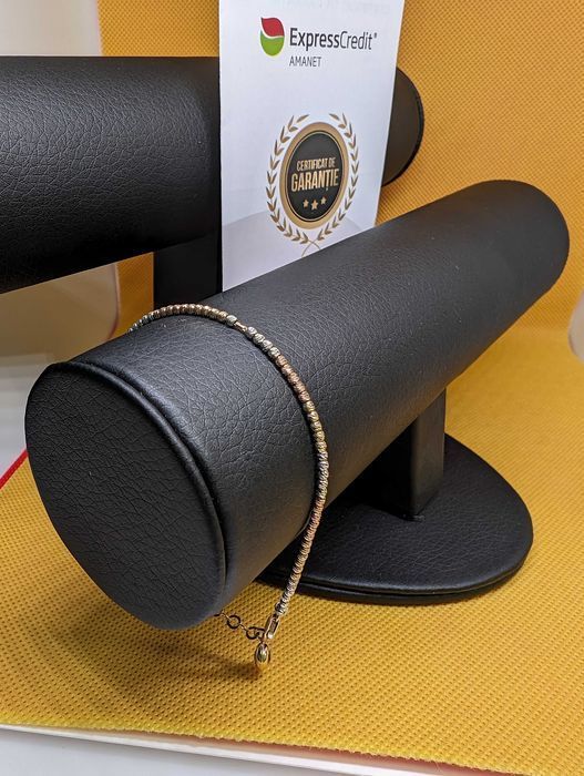 Bratara aur 14K 4.02g ag.7 Podu Ros 49213.6 - Garantie 2 Ani!