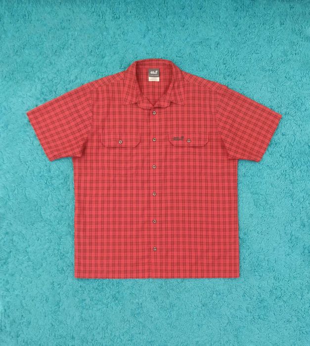 Camasa Jack Wolfskin Regular Red