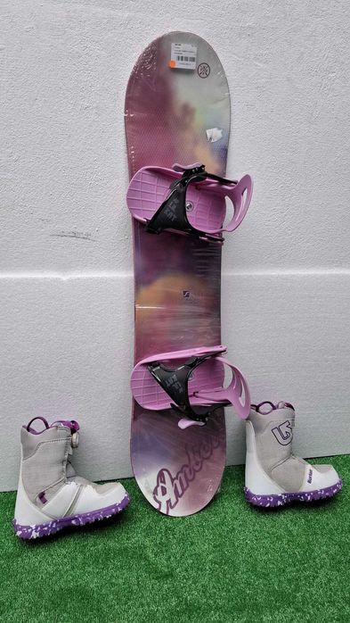 Placa snowboard 100 cm noua cu legaturi noi boots