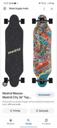 skateboard madrid city