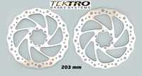 Set 2 discuri frana Tektro 203 mm