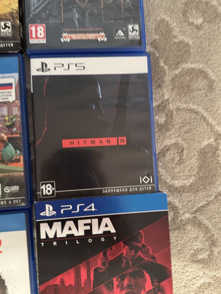 Игры для playstation 4/5, диски ps4/5