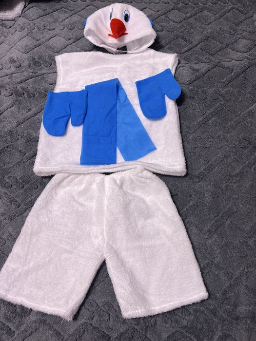 Костюм снеговика размер 3-4 года