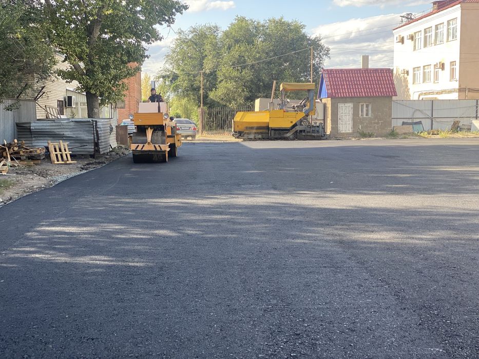 Укладка асфальта