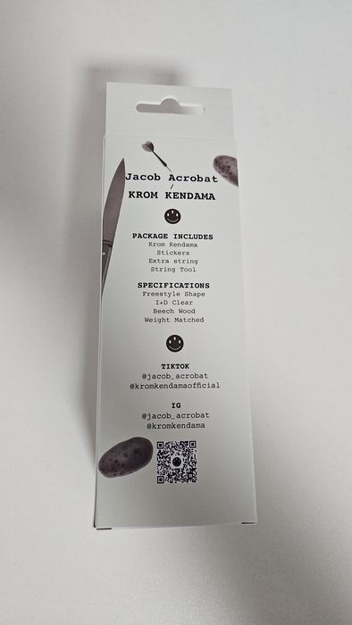 Kendama Krom Jacob Acrobat Mod+ minge antistress  Jacob Acrobat