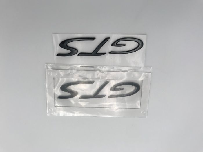 Emblema Porsche GTS negru