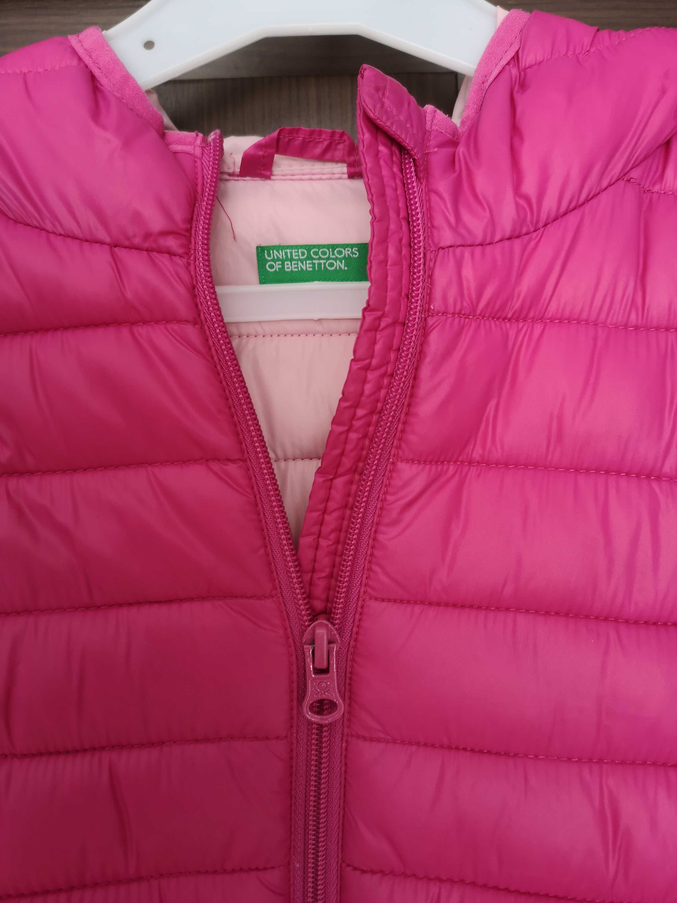Пролетно яке Benetton-момиче (10-11 г./ръст 150 см) – Цикламено розово