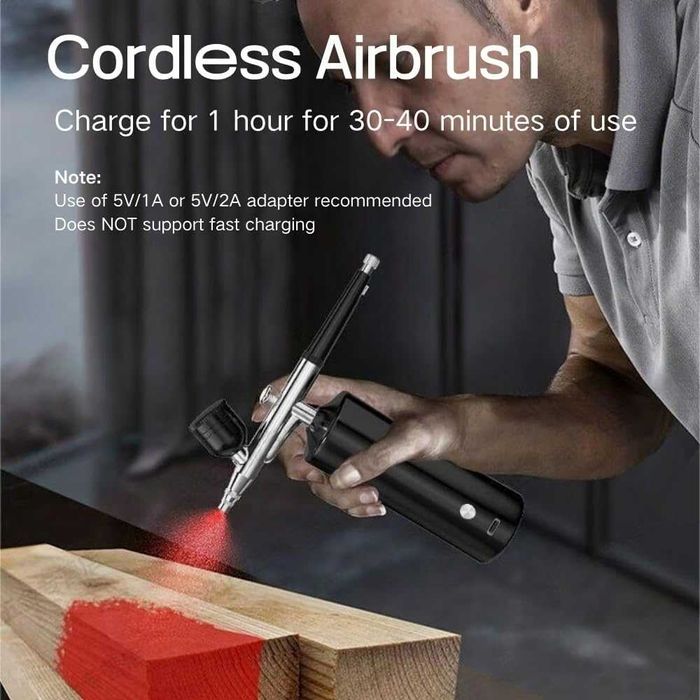 Kit Airbrush+compresor portabil, acc inclus, 32PSI, REDUS de la 270RON