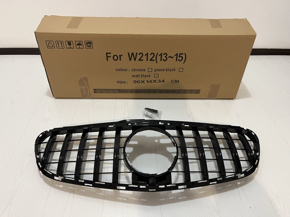 Grila Compatibila Mercedes Calsa E W212 S212 Facelift 2013-2016 Negru