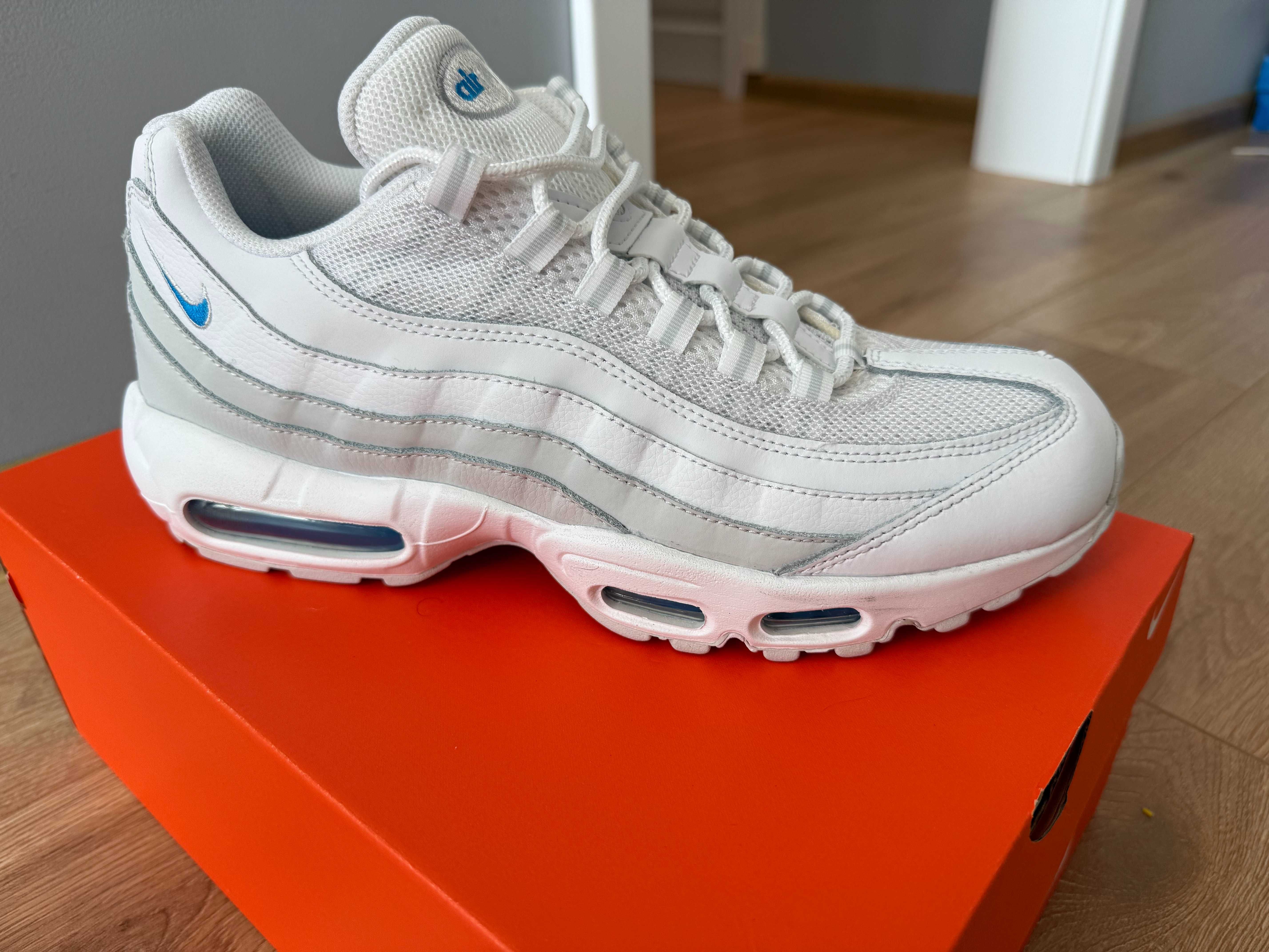 Nike Air Max 95 White Photo Blue EUR 45 (Нови)