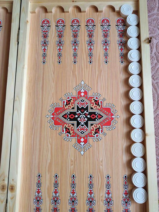 нарды большие «Два шейха» 60 см на 60 см