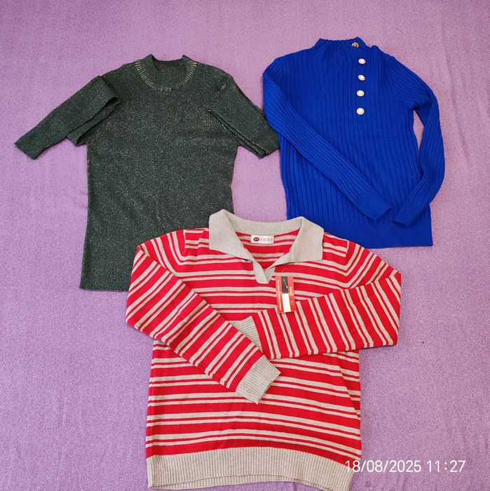 3 pulovere damă noi, mărimea S